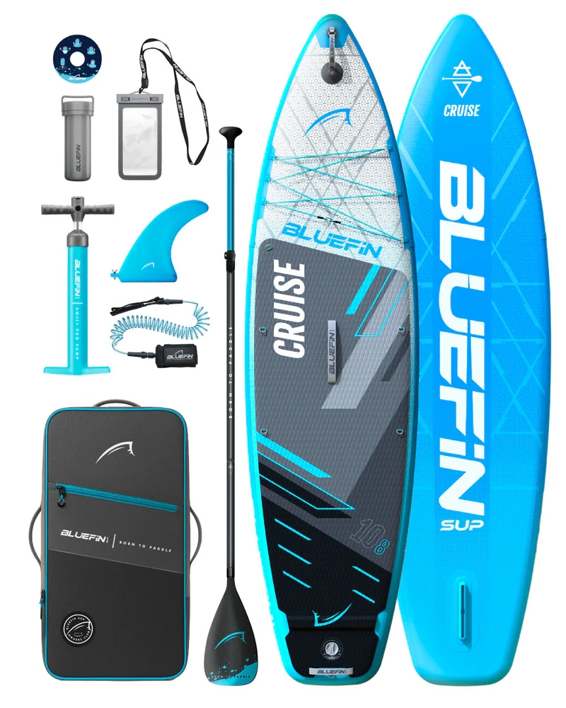Bluefin Cruise 10’8 SUP-Set Evolution 10'8 – Ultraleichtes Allround-SUP für jedes Abenteuer Bluefin Cruise 10’8 SUP-Set Evolution 10'8 – Ultraleichtes Allround-SUP für jedes Abenteuer