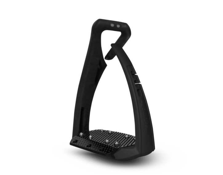 Freejump Soft Up Pro Plus – Sicherheitssteigbügel in Schwarz mit innovativem Design