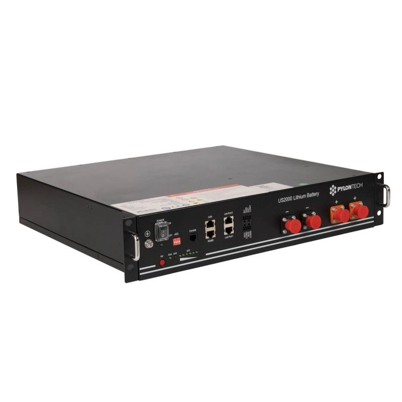 Pylontech US2000C – 2,4 kWh Lithium-Solarspeicher mit BMS & 48 V-System