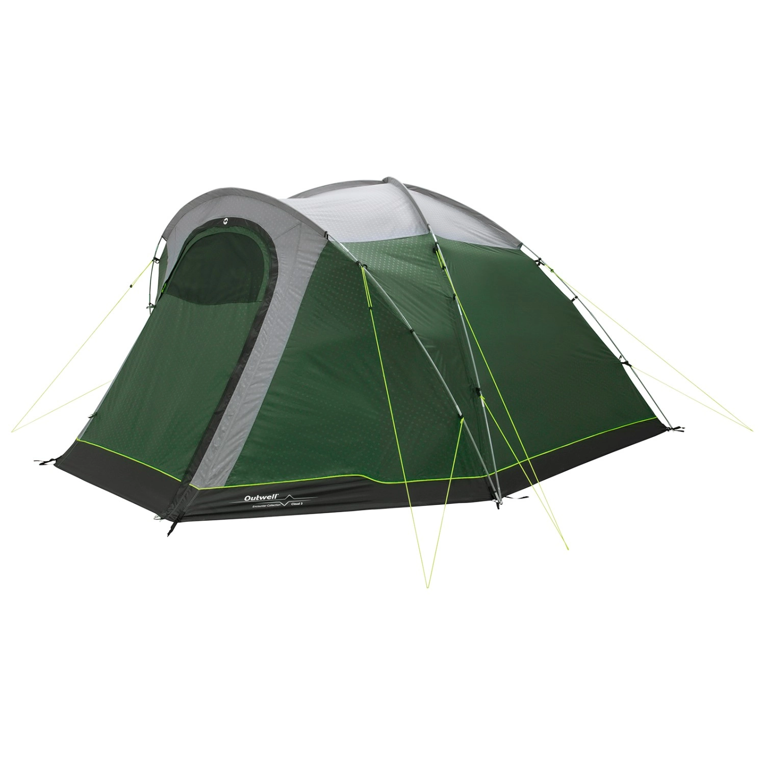 Outwell Cloud 5 – Geräumiges 5-Personen-Kuppelzelt mit Komfort & Stabilität