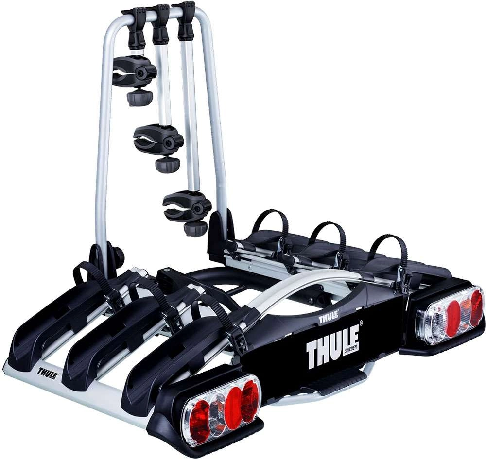 Thule EuroWay G2 3B 922 – Kompakter Fahrradträger für 3 Fahrräder
