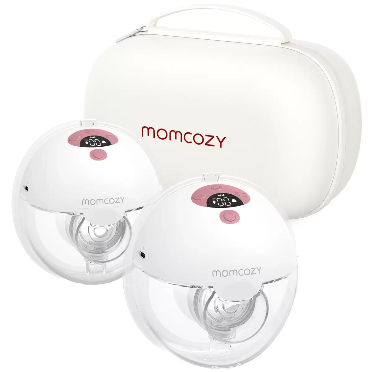 Momcozy M5 Doppelmilchpumpe – Tragbare & leise Stillhilfe mit Smart-Technologie