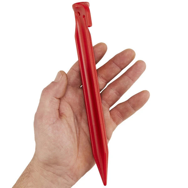 FRILUFTS - Kunststoff-Zeltheringe (6er Set, 23 cm) – ideal für Wald, Wiese & Sand